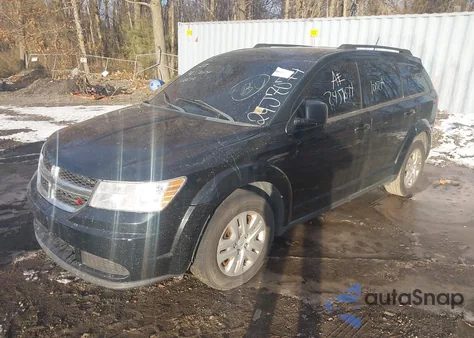 2016 Dodge Journey Se z USA, uszkodzony, nr VIN 3C4PDCAB8GT239992